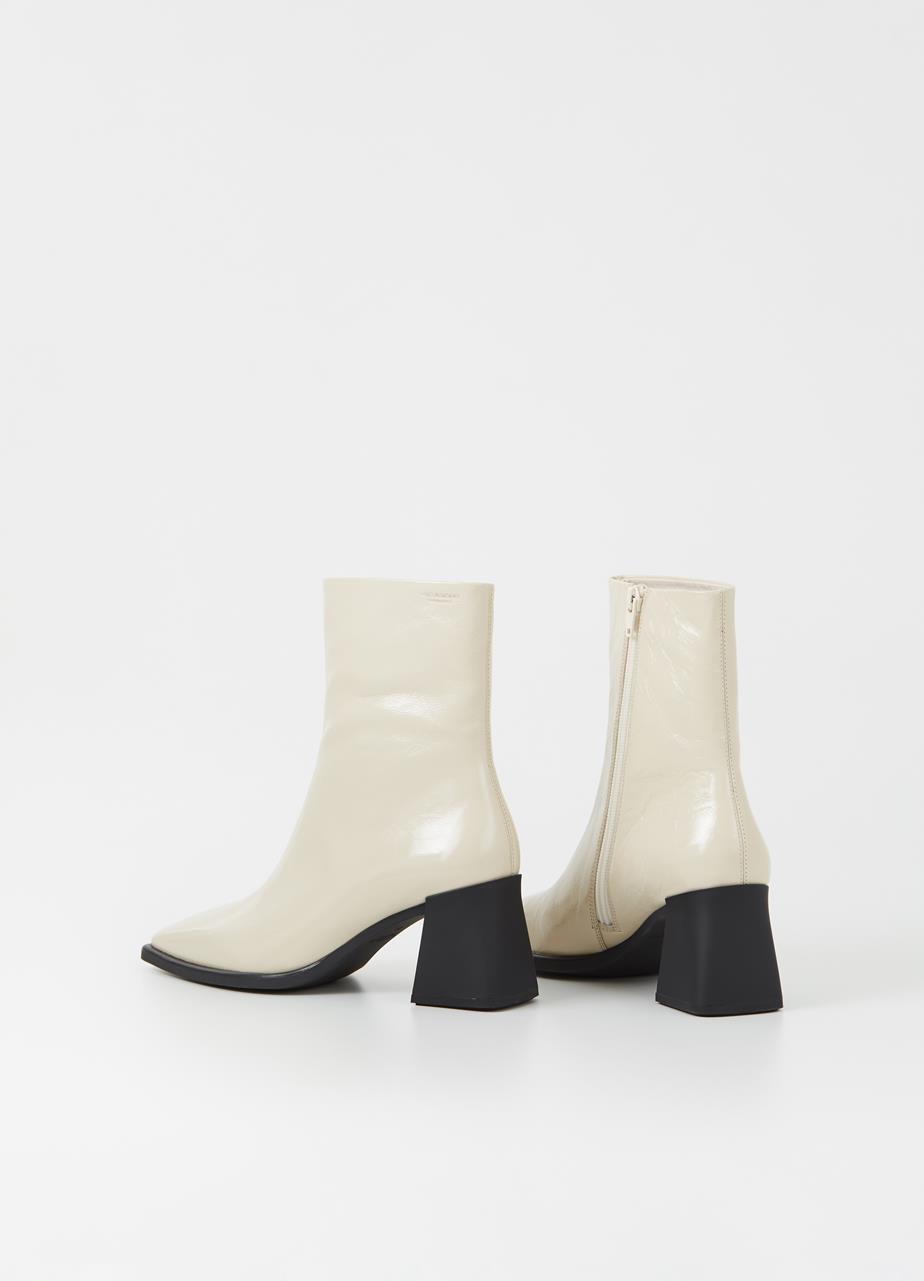 Hedda Plaster Cow Leather Boots