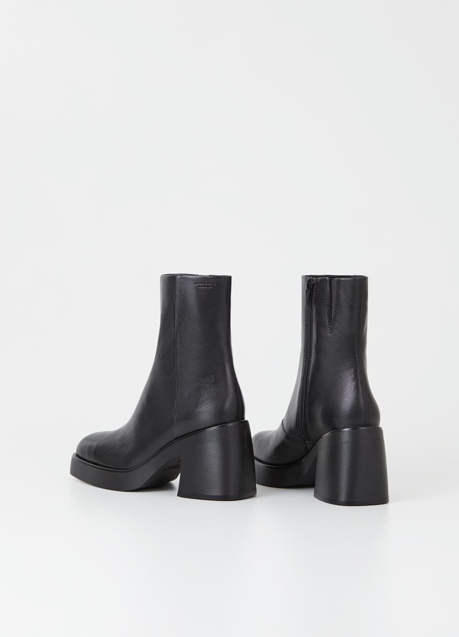 Brooke Black Synthetic Boots