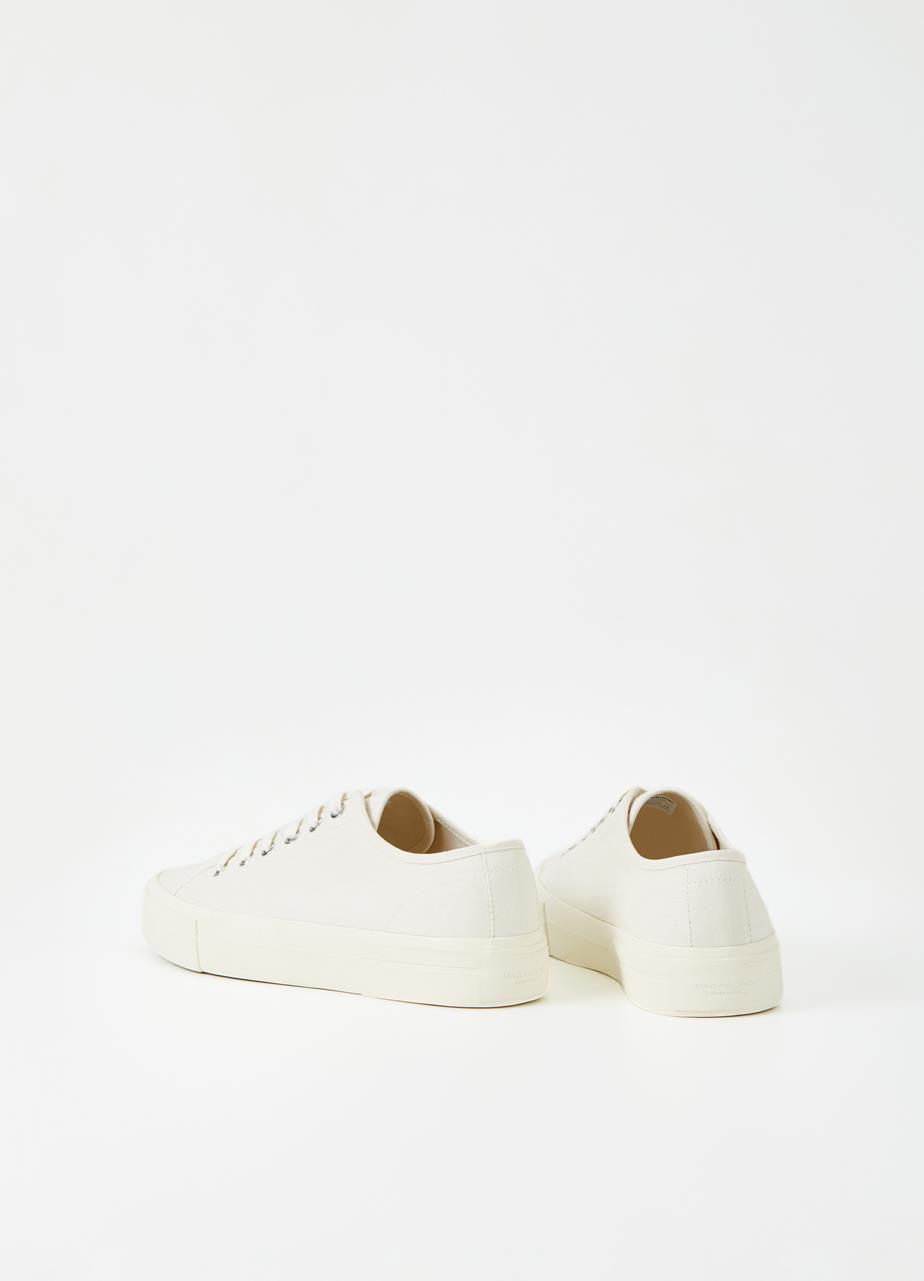 Teddie m Cream White Textile Sneakers