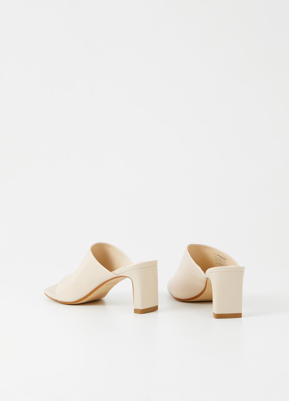 Luisa Off White Cow Leather Sandals