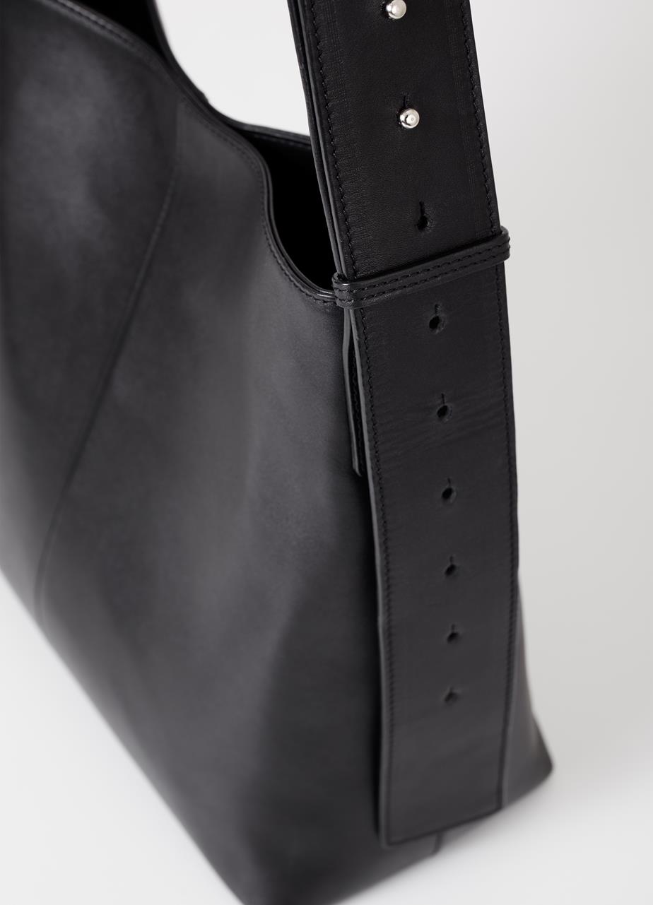 Bıella Black leather