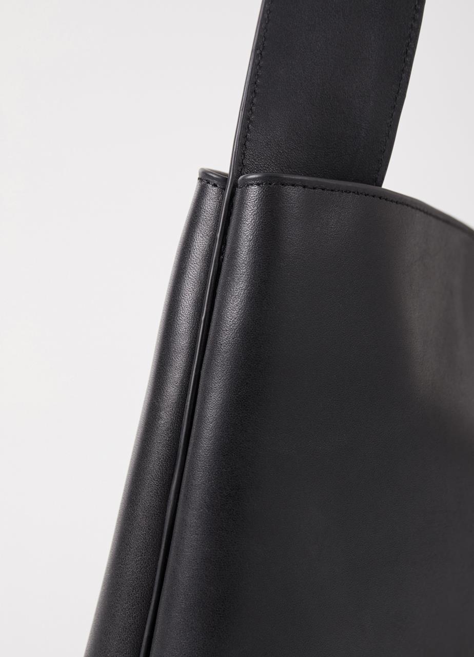 Mini milazzo Black leather