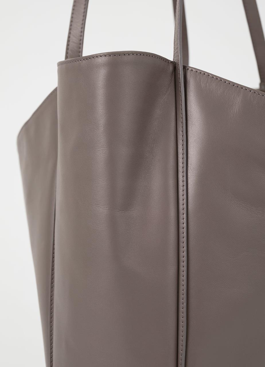 Masella Grey leather