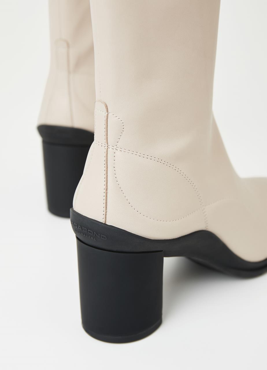 Cheryl boots Off-White läder