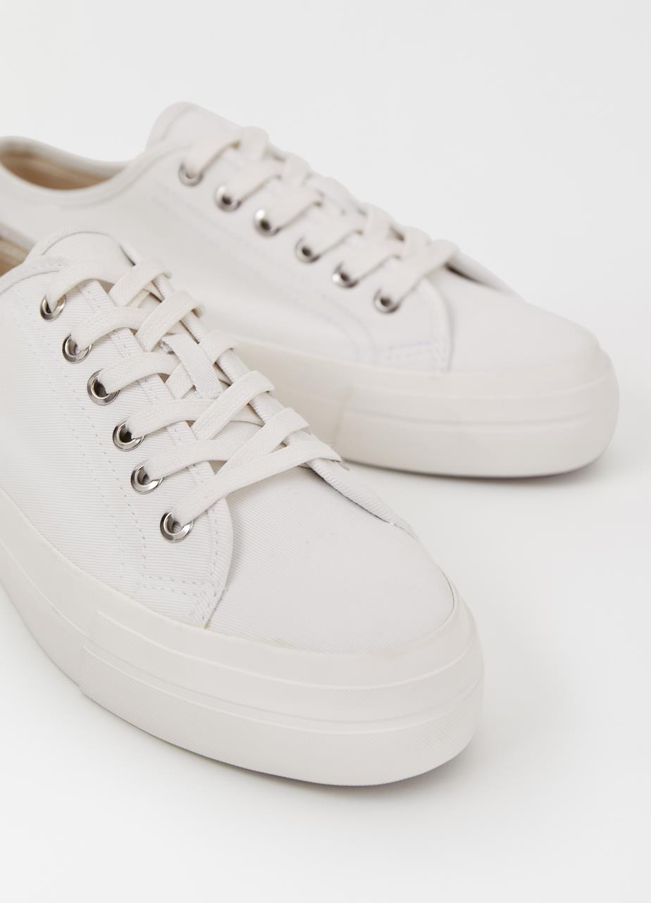 Teddie w White Textile Sneakers