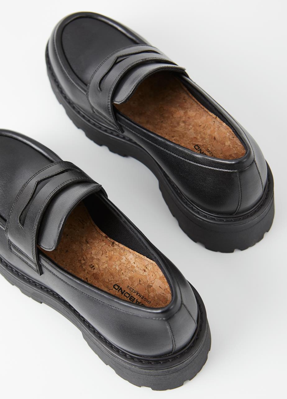 Cosmo 2.0 Black Synthetic Loafer