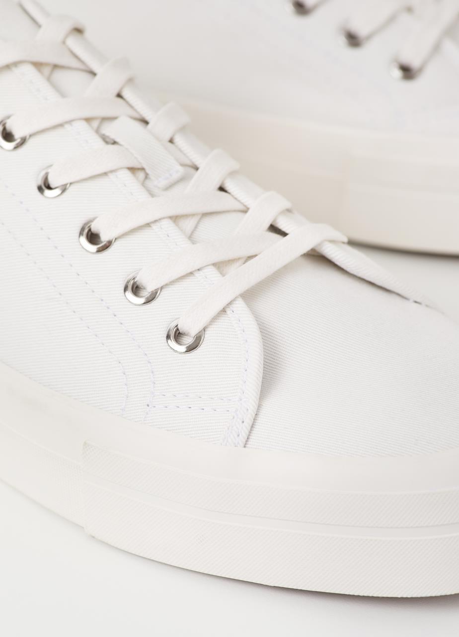 Teddie m White Textile Sneakers