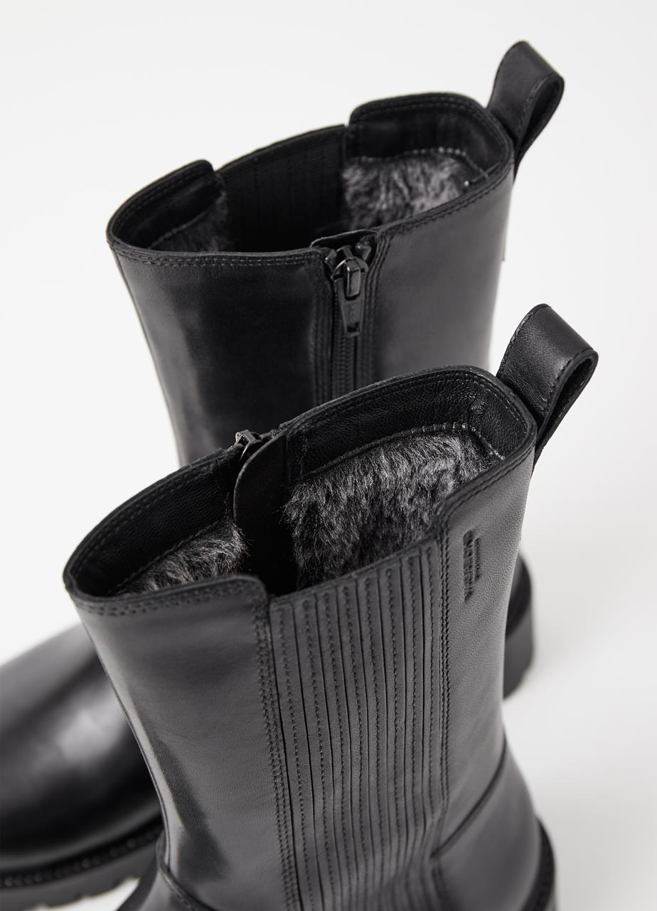 Kenova Black leather