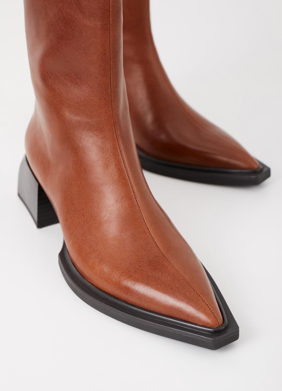 Vivian Brown leather