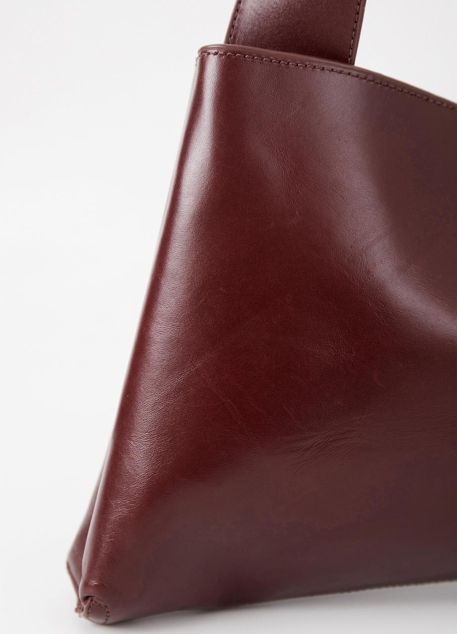 Mini milazzo Dark Red leather
