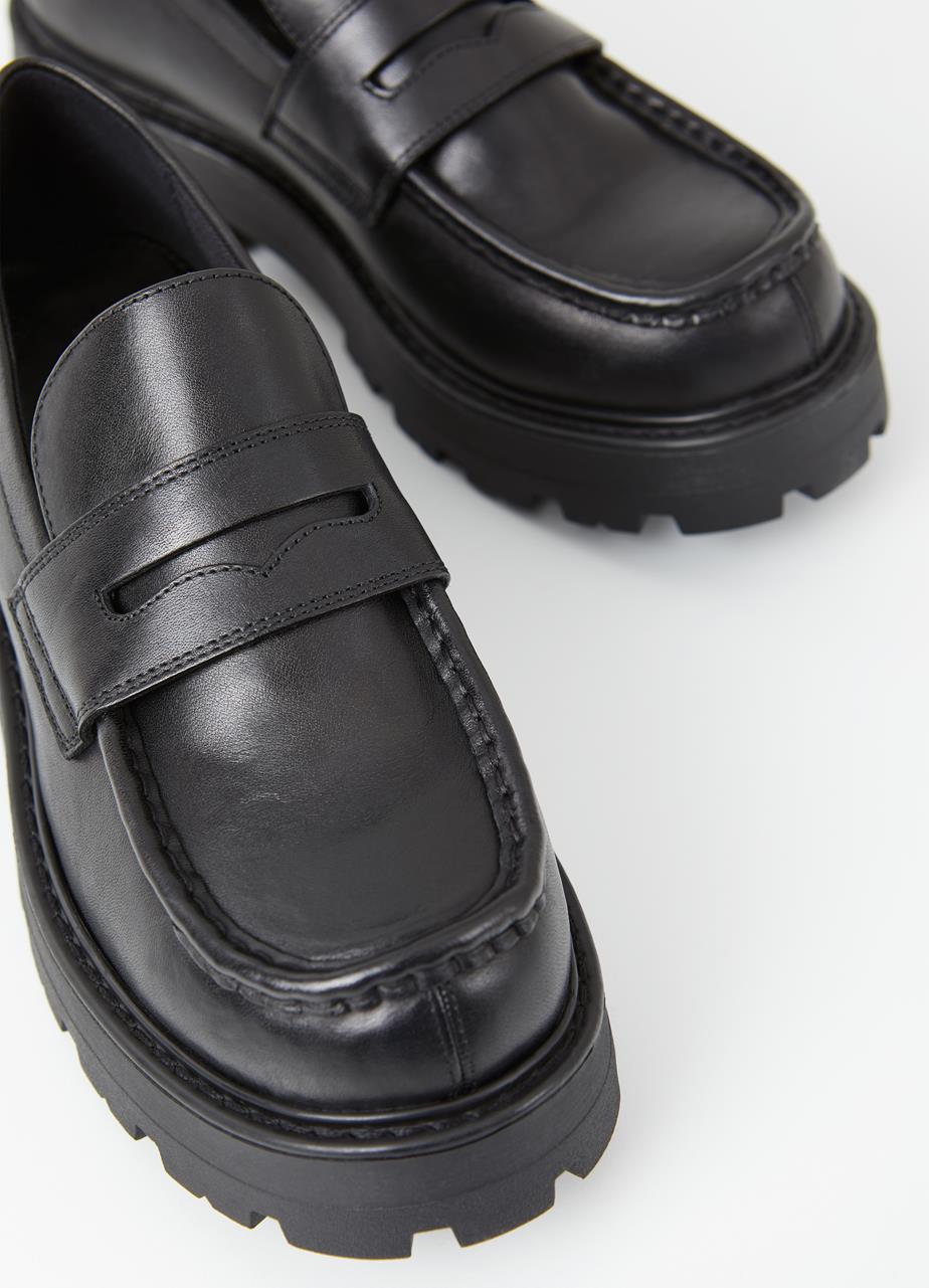 Cosmo 2.0 Black Cow Leather Loafer