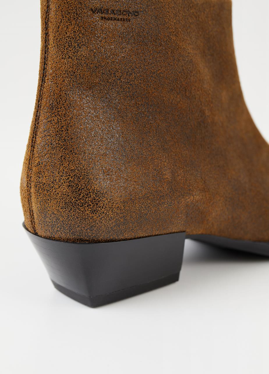 Cassie Brown texture leather